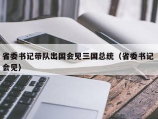 省委书记带队出国会见三国总统（省委书记 会见）