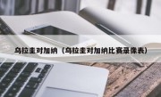 乌拉圭对加纳（乌拉圭对加纳比赛录像表）