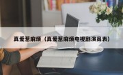 真爱惹麻烦（真爱惹麻烦电视剧演员表）