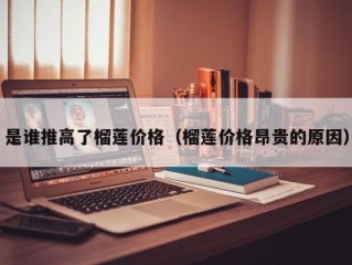是谁推高了榴莲价格（榴莲价格昂贵的原因）