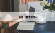 暴雪（暴雪公司）