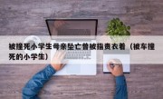 被撞死小学生母亲坠亡曾被指责衣着（被车撞死的小学生）
