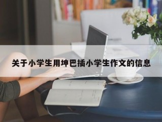 关于小学生用坤巴插小学生作文的信息